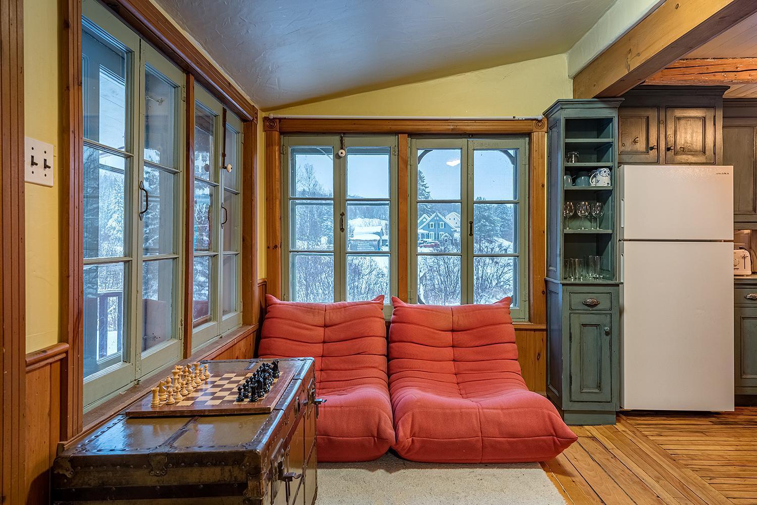 Ancestral Wooden Chalet - St-Gabriel De Brandon Mandeville Exterior foto